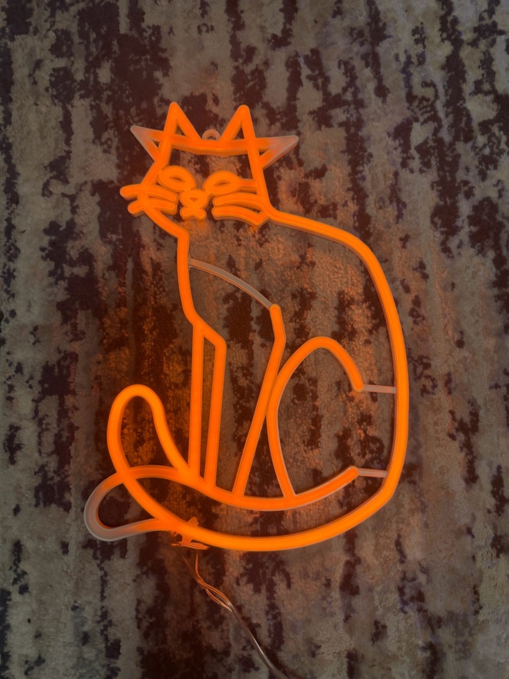 Halloween LED Lit Faux Neon Animated
Cat - Hyde and EEK! Boutique